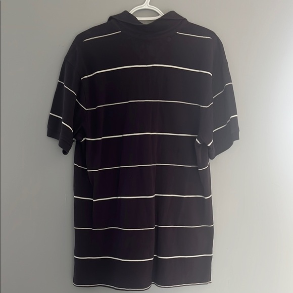 Tommy Hilfiger Black Striped Men's Polo Shirt - Picture 7 of 7